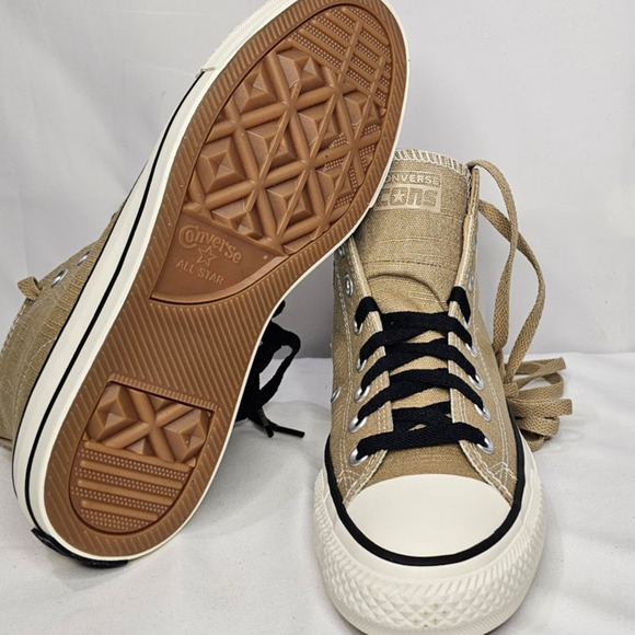Converse CTAS Pro Hi Tops Brand New Unisex Women's 8.5 Khaki A04607C NWT - Picture 8 of 8